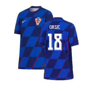 2024-2025 Croatia Away Shirt (Kids) (Orsic 18)