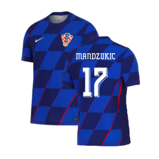 2024-2025 Croatia Away Shirt (Mandzukic 17)