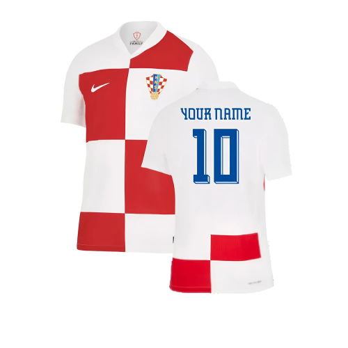 2024-2025 Croatia Home Dri-Fit ADV Authentic Shirt (Your Name)
