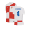 2024-2025 Croatia Home Shirt (Kids) (Gvardiol 4)