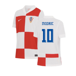 2024-2025 Croatia Home Shirt (Kids) (Modric 10)