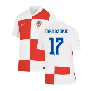 2024-2025 Croatia Home Shirt (Mandzukic 17)