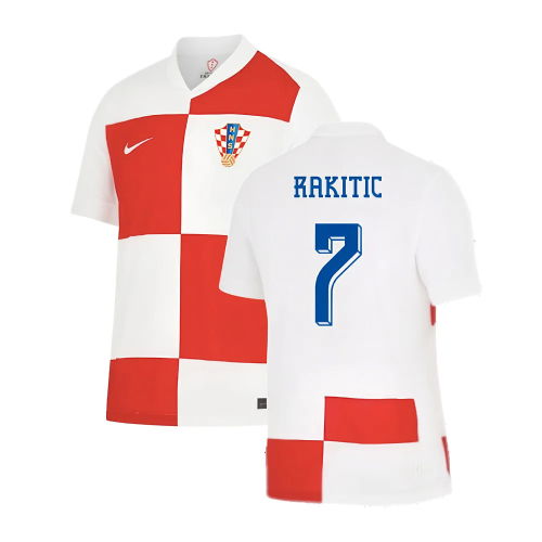 2024-2025 Croatia Home Shirt (Rakitic 7)