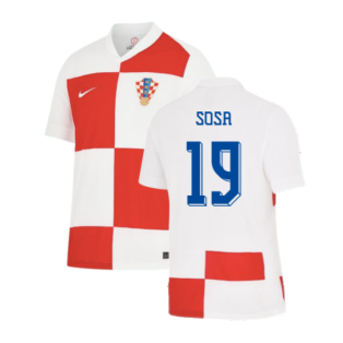 2024-2025 Croatia Home Shirt (Sosa 19)