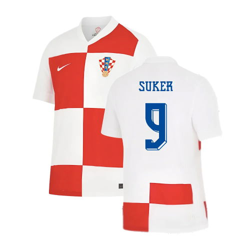 2024-2025 Croatia Home Shirt (Suker 9)