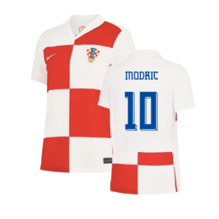 2024-2025 Croatia Home Shirt (Womens) (Modric 10)