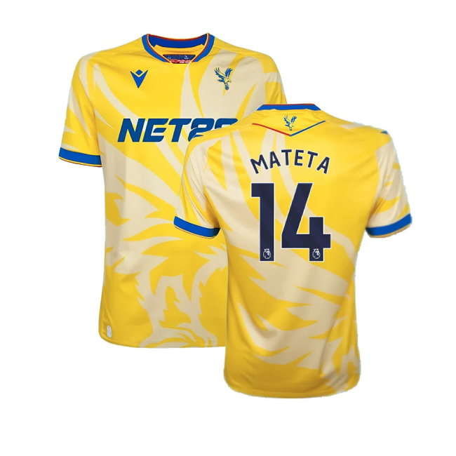2024-2025 Crystal Palace Away Shirt (Mateta 14)