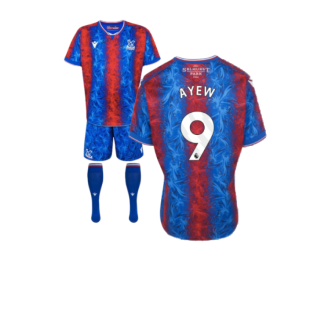 2024-2025 Crystal Palace Home Mini Kit (Ayew 9)