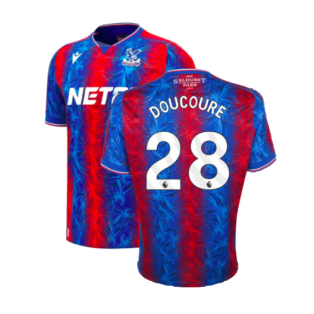 2024-2025 Crystal Palace Home Shirt (Doucoure 28)