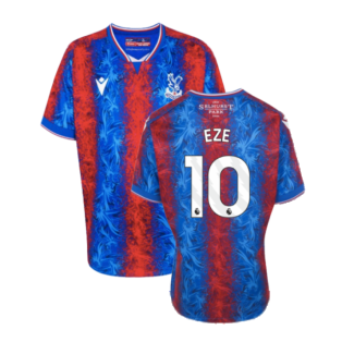 2024-2025 Crystal Palace Home Shirt (Kids) (Eze 10)