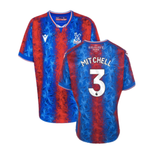 2024-2025 Crystal Palace Home Shirt (Kids) (Mitchell 3)