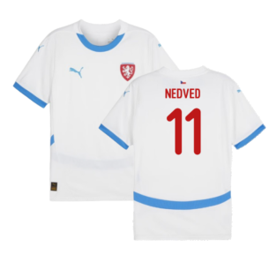 2024-2025 Czech Republic Away Shirt (Nedved 11)