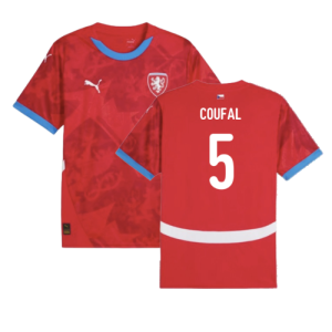 2024-2025 Czech Republic Home Shirt (Kids) (Coufal 5)