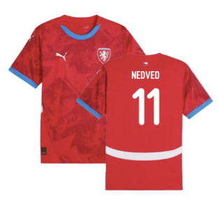 2024-2025 Czech Republic Home Shirt (Kids) (Nedved 11)