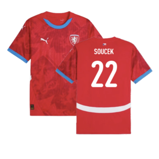 2024-2025 Czech Republic Home Shirt (Ladies) (Soucek 22)