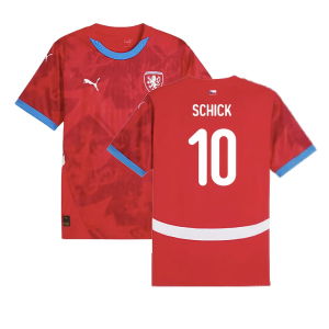 2024-2025 Czech Republic Home Shirt (Schick 10)