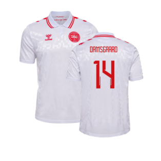 2024-2025 Denmark Away Shirt (Damsgaard 14)