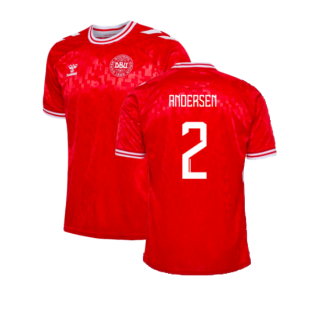 2024-2025 Denmark Home Shirt (Andersen 2)
