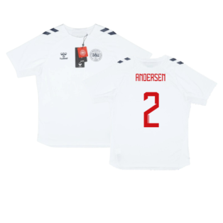 2024-2025 Denmark Training Jersey (White) (Andersen 2)