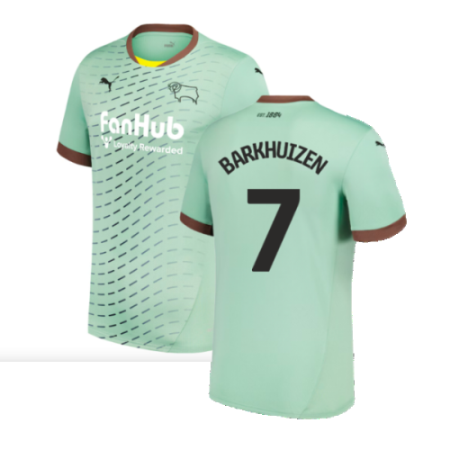 2024-2025 Derby County Away Shirt (Barkhuizen 7)