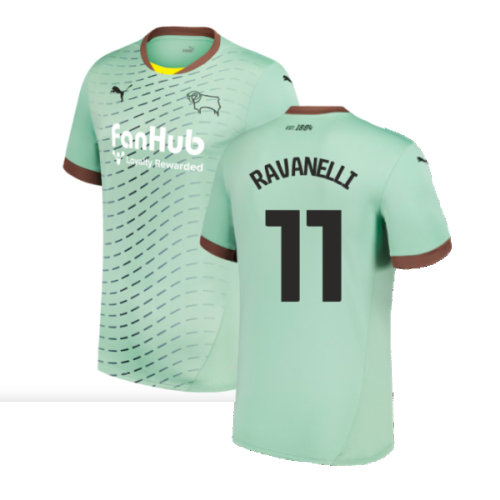 2024-2025 Derby County Away Shirt (Ravanelli 11)