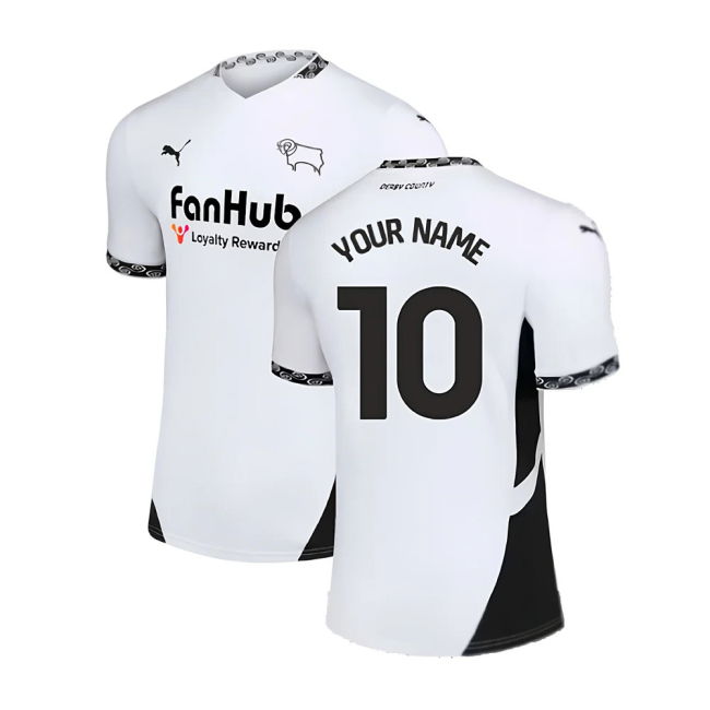 2024-2025 Derby County Home Shirt (Kids) (Your Name)