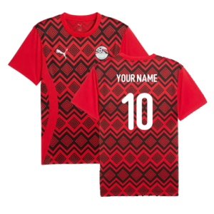 2024-2025 Egypt Prematch SS Jersey (Red)