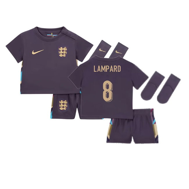 2024-2025 England Away Baby Kit (Lampard 8)