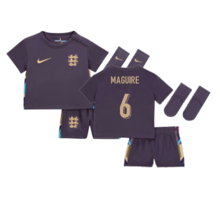 2024-2025 England Away Baby Kit (Maguire 6)