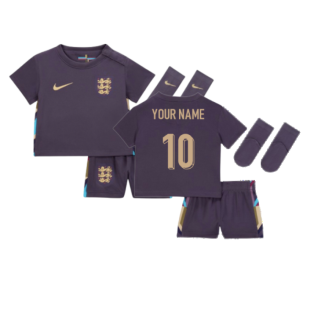 2024-2025 England Away Baby Kit (Your Name)
