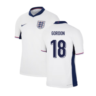 2024-2025 England Home Match Dri-Fit ADV Authentic Shirt (Gordon 18)