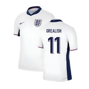 2024-2025 England Home Match Dri-Fit ADV Authentic Shirt (Grealish 11)
