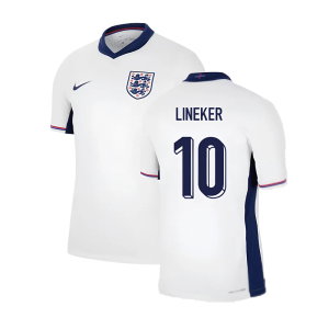 2024-2025 England Home Match Dri-Fit ADV Authentic Shirt (Lineker 10)