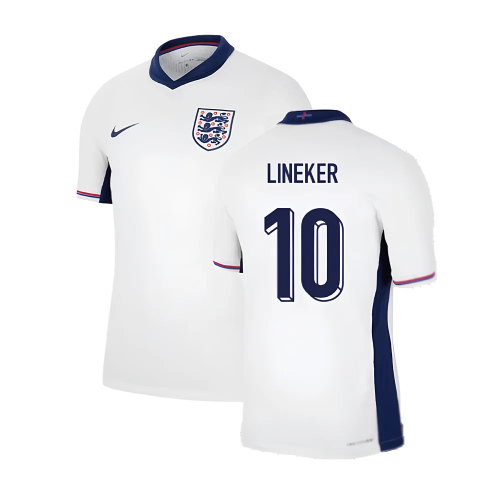 2024-2025 England Home Match Dri-Fit ADV Authentic Shirt (Lineker 10)