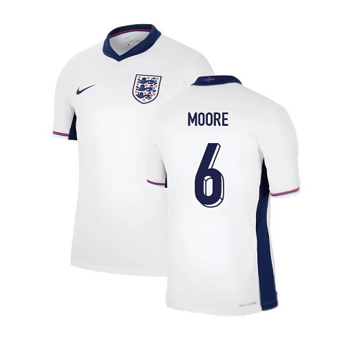 2024-2025 England Home Match Dri-Fit ADV Authentic Shirt (Moore 6)