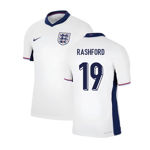 2024-2025 England Home Match Dri-Fit ADV Authentic Shirt (Rashford 19)
