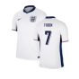 2024-2025 England Home Shirt (Foden 7)