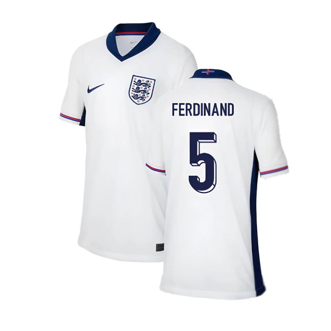 2024-2025 England Home Shirt (Kids) (Ferdinand 5)
