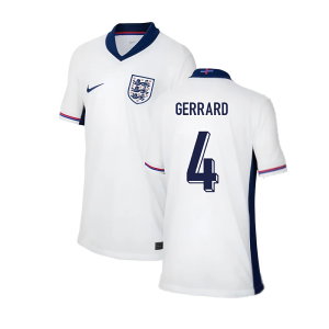2024-2025 England Home Shirt (Kids) (Gerrard 4)