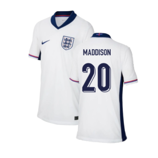 2024-2025 England Home Shirt (Kids) (Maddison 20)