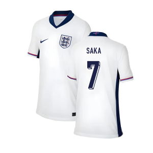 2024-2025 England Home Shirt (Kids) (Saka 7)