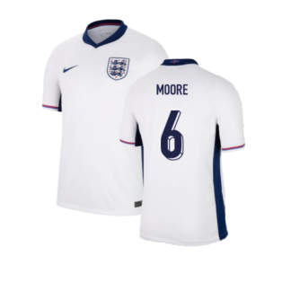 2024-2025 England Home Shirt (Moore 6)
