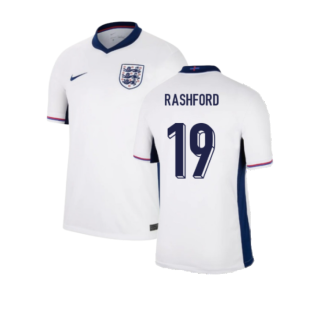 2024-2025 England Home Shirt (Rashford 19)