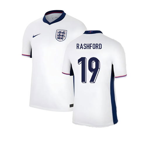 2024-2025 England Home Shirt (Rashford 19)