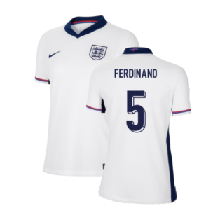 2024-2025 England Home Shirt (Womens) (Ferdinand 5)