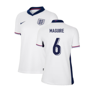 2024-2025 England Home Shirt (Womens) (Maguire 6)