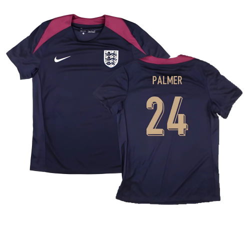 2024-2025 England Strike Dri-Fit Shirt (Purple Ink) - Womens (Palmer 24)  2024-2025 England Strike Dri-Fit Shirt (Purple Ink) - Womens (Palmer 24)