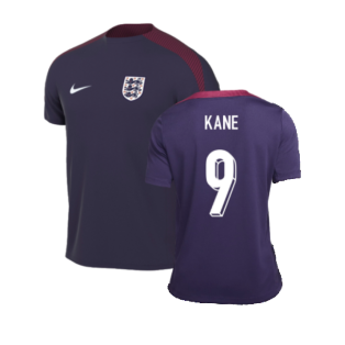 2024-2025 England Strike Training Shirt (Purple Ink) (Kane 9)