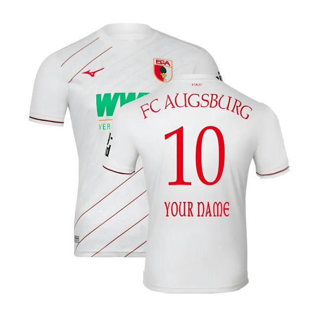 2024-2025 FC Augsburg Home Shirt (Your Name)