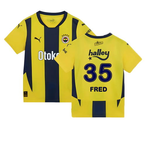 2024-2025 Fenerbahce Home Shirt (Kids) (Fred 35) 2024-2025 Fenerbahce Home Shirt (Kids) (Fred 35)